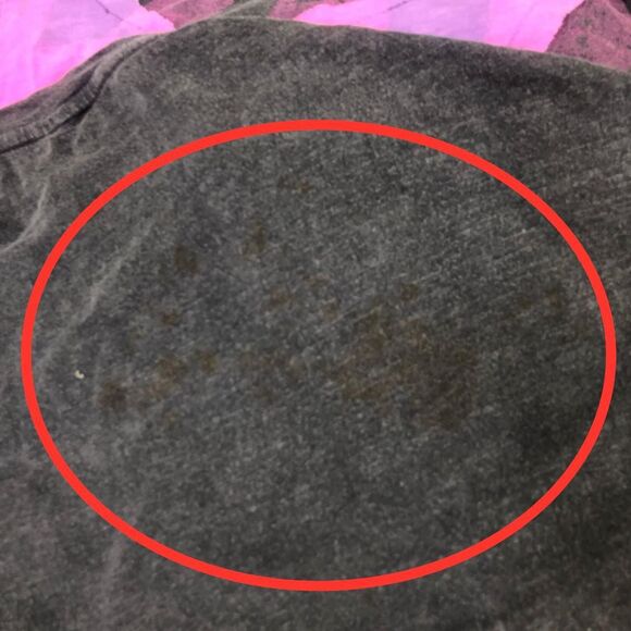 Magnolia Pearl Love Star Patchwork Tunic Tee Top Oversized Vintage O|S 278479 - Picture 6 of 7